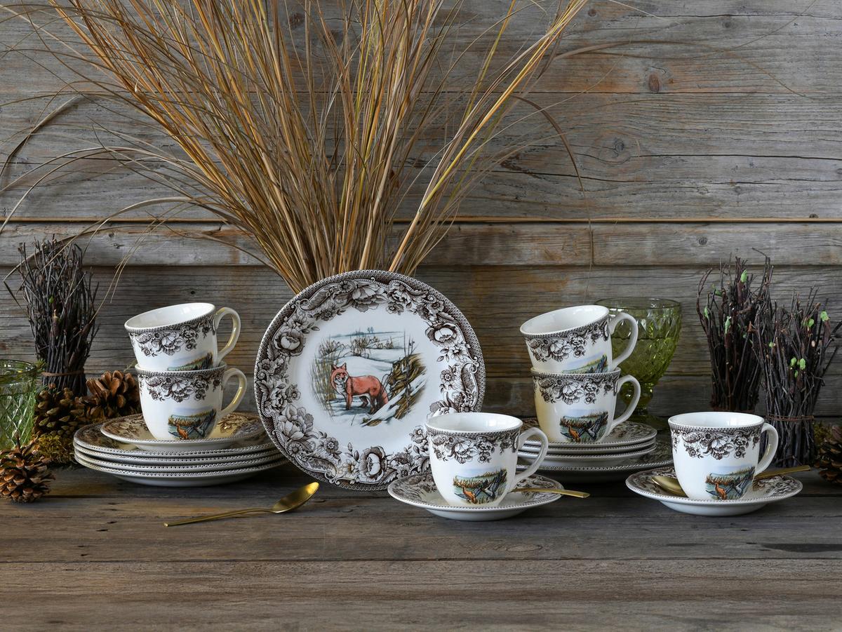 KAFFEESERVICE 25036 HAYDON GROVE KAFFEE - Multicolor, Basics, Keramik - Creatable