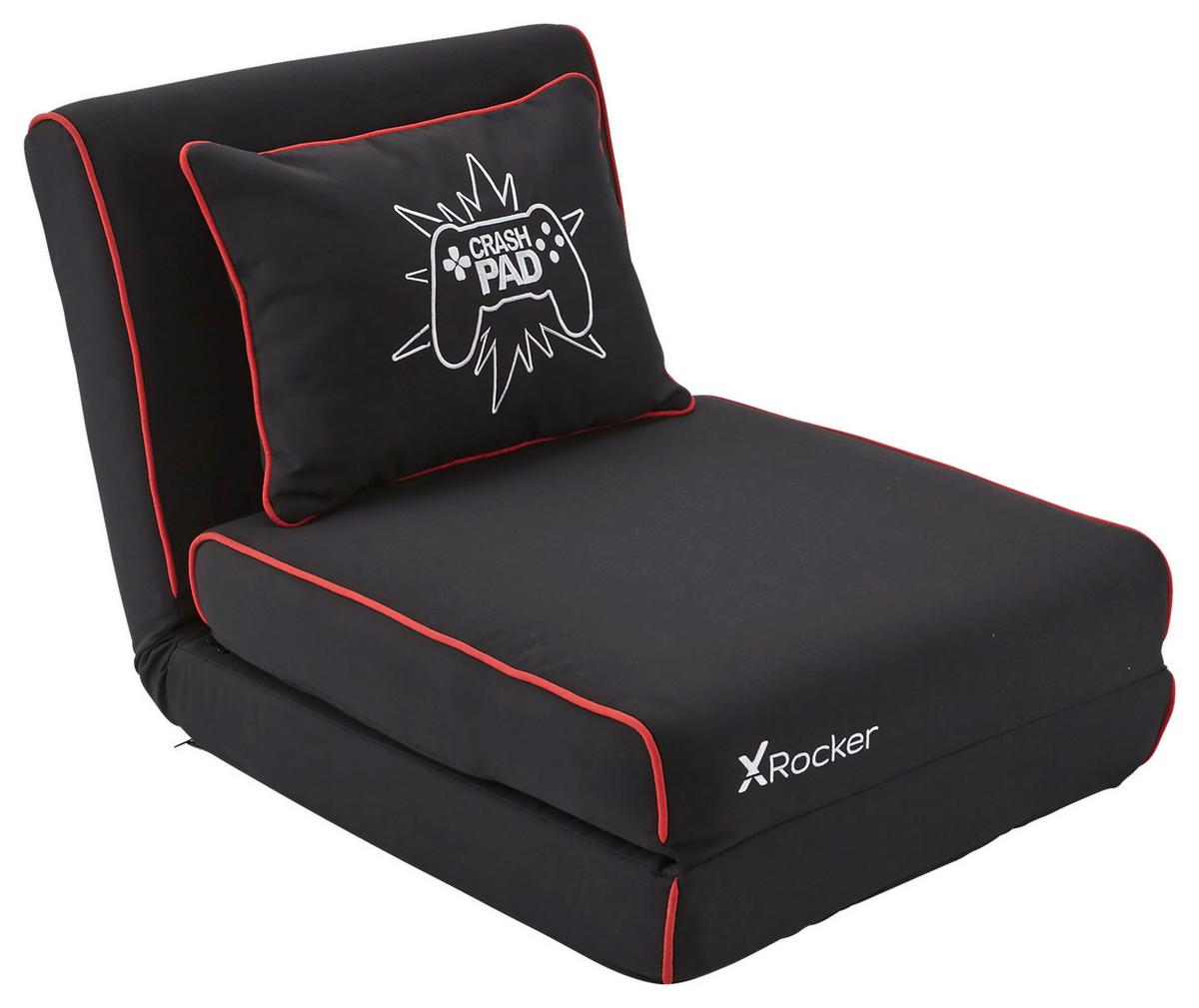 Gamingsessel Rot/Schwarz/Weiß, B: 61 cm - Rot/Schwarz, MODERN, Kunststoff/Textil (61/81/59cm) - X Rocker