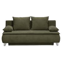 Boxspringová pohovka MONA, olivovozelený menčester - olivovozelená, Modern, textil (208/100/106cm) - Mömax