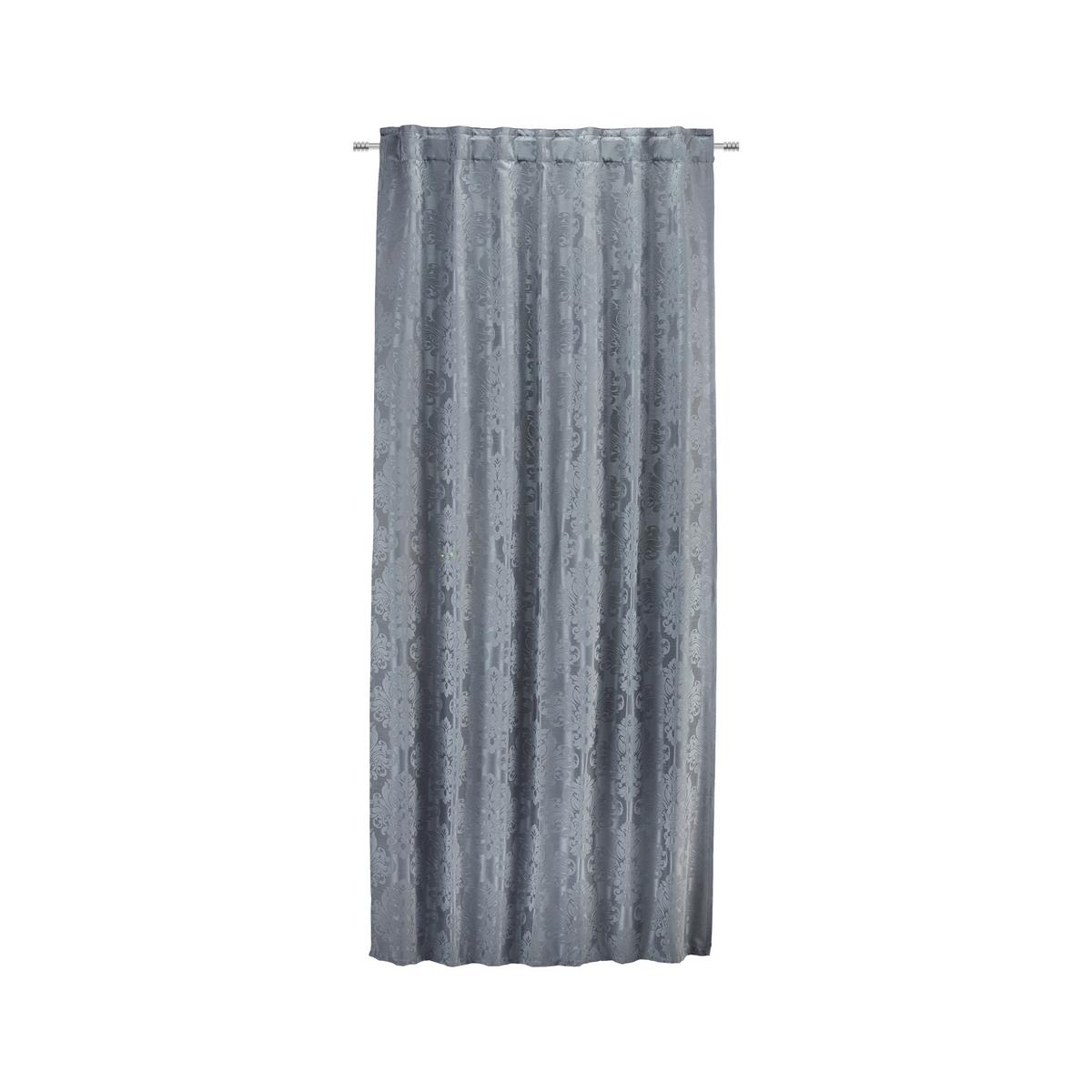 Hotový závěs Charles, 140/245 cm, šedá - šedá, Lifestyle, textil (140/245cm) - Modern Living