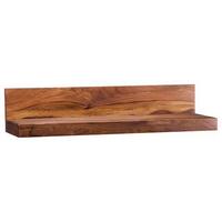 Wandregal Mumbai B: ca. 60 cm Sheesham - Sheeshamfarben, MODERN, Holz (60/17/24cm) - MID.YOU