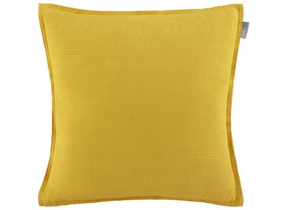 Polštář Ozdobný Solid One -ext- - žlutá, textil (45/45cm) Polštář Ozdobný Solid One -ext- - žlutá, textil (45/45cm)