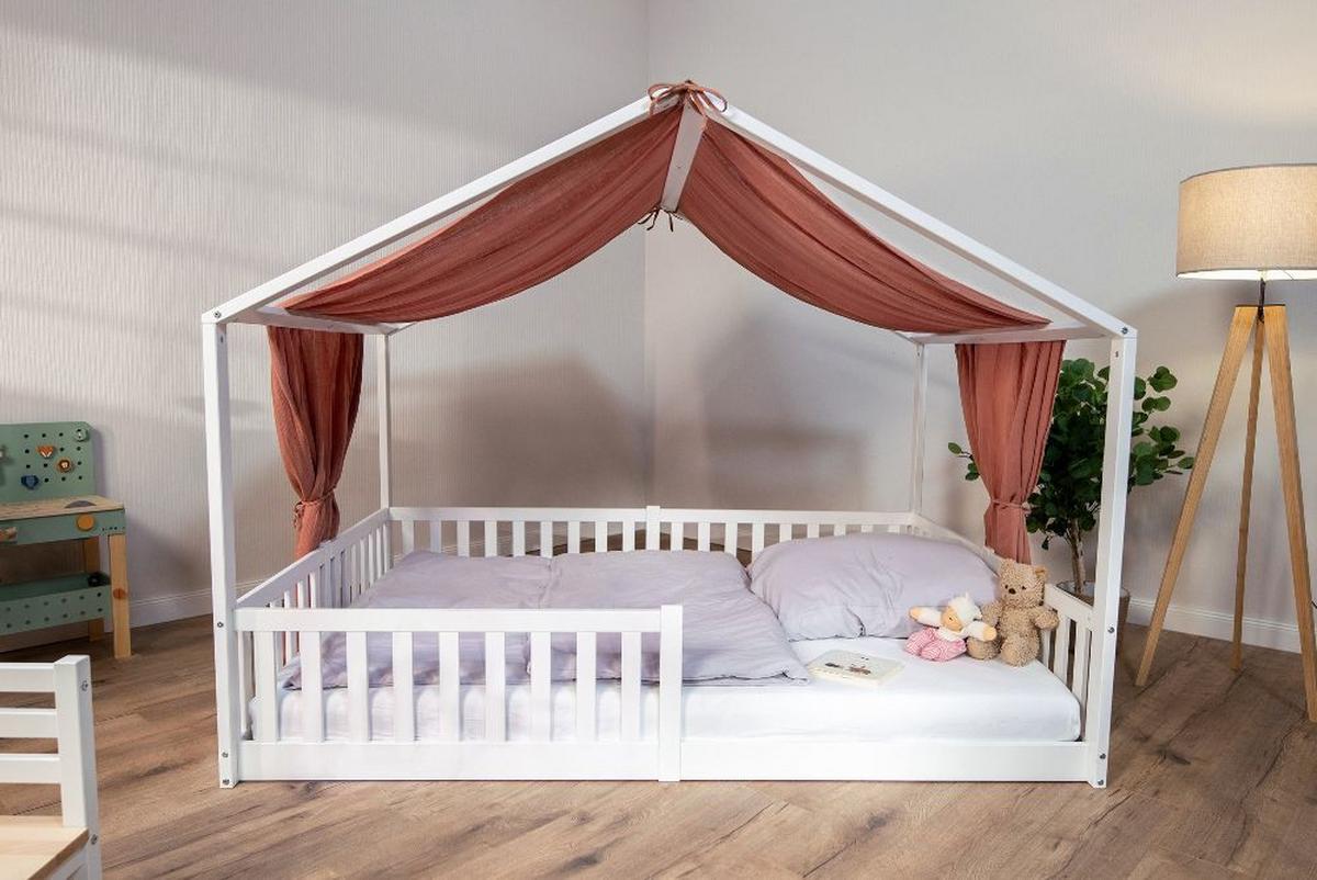 Baldachin Mokka, B/l: 120-140x200cm - Mokka, Basics, Textil (120-140/200cm) - tiSsi