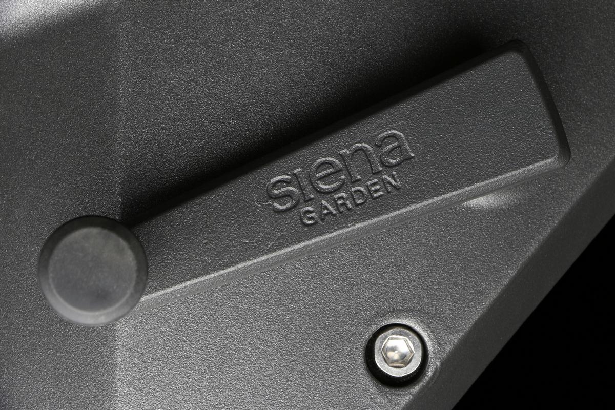 Ampelschirm Sunset N+ Ø 350 H: 252 Cm Anthrazit/grau - Anthrazit/Grau, KONVENTIONELL, Textil/Metall (350/350cm) - Siena Garden