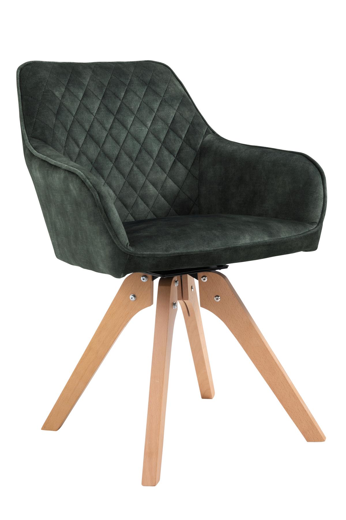 Tischgruppe Weiß/Dunkelgrüm B: 160 cm - Dunkelgrün/Weiß, MODERN, Holz/Holzwerkstoff (160/90/76cm) - Livetastic