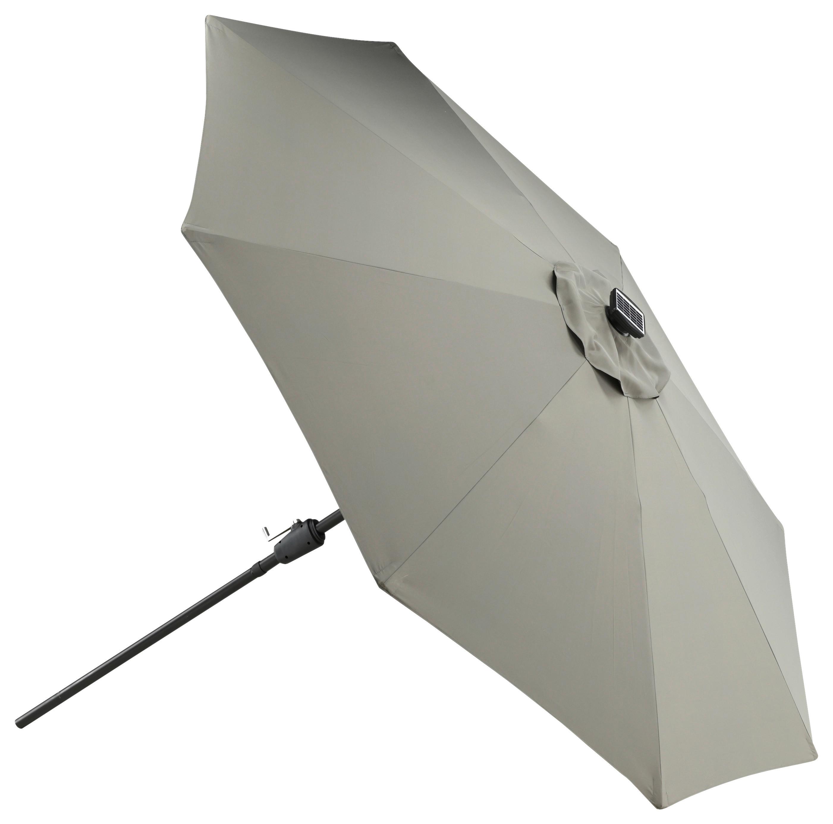 Sonnenschirm Sabal DM: 270 cm H: 241cm Grau