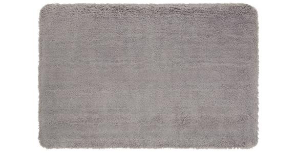 Badematte Asima Silber 70x120 cm Rutschhemmend - Silberfarben, MODERN, Textil (70/120cm) - Luca Bessoni