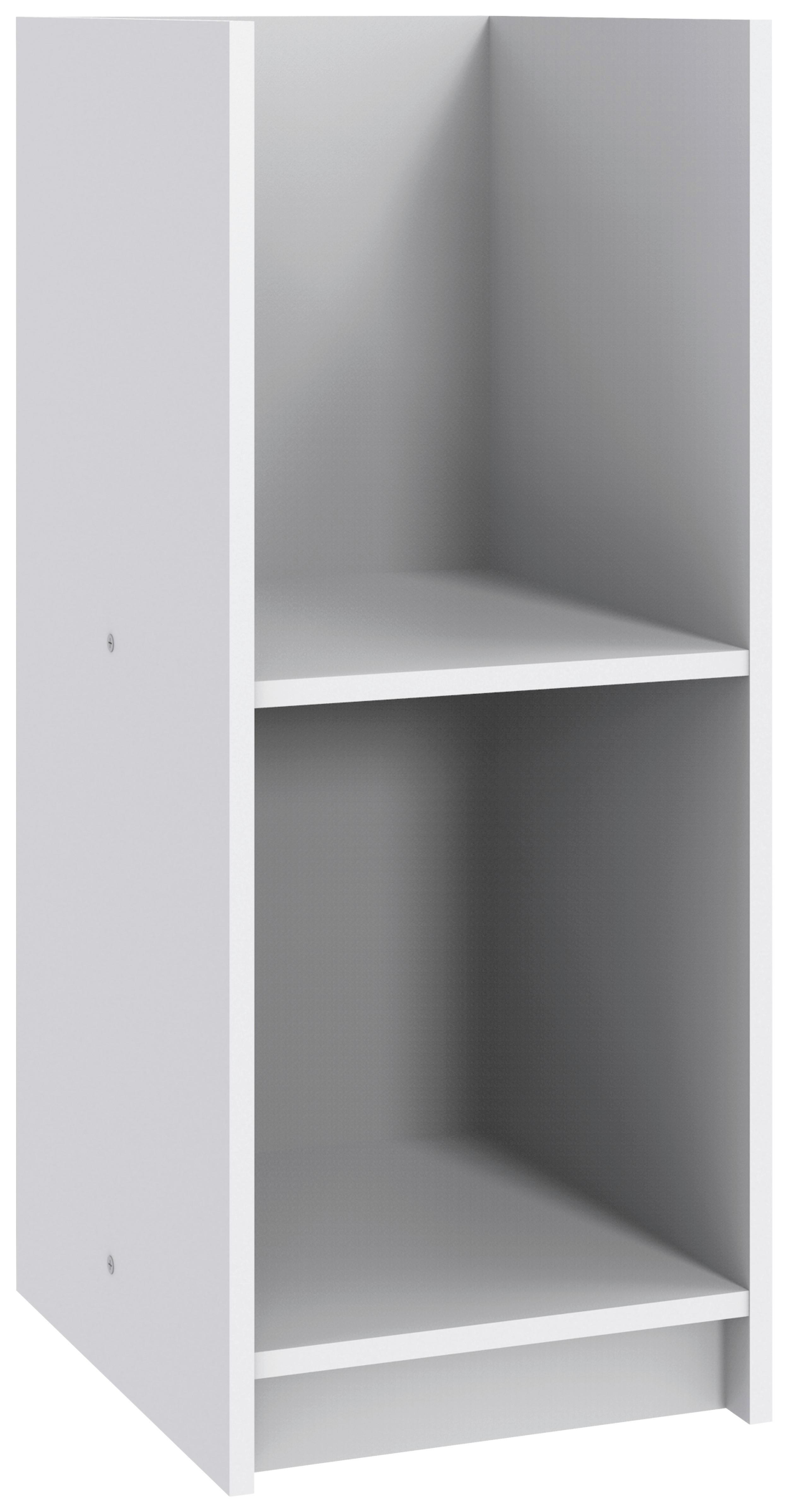 Alépíthető Polcos Elem Gotland - fehér, faalapú anyag (34/83/38cm)