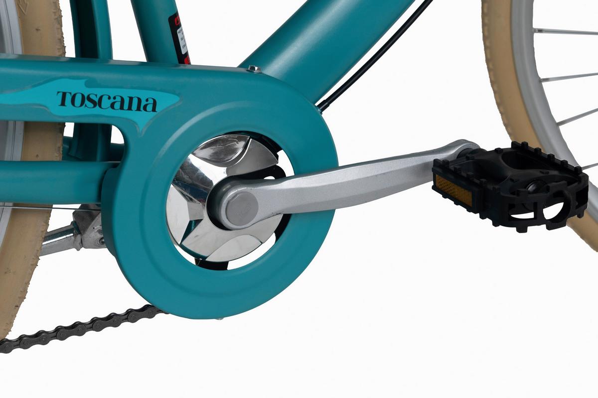 Damenfahrrad 28'' DaCapo Toscana türkis - Türkis, Basics, Metall (25/140/60cm)
