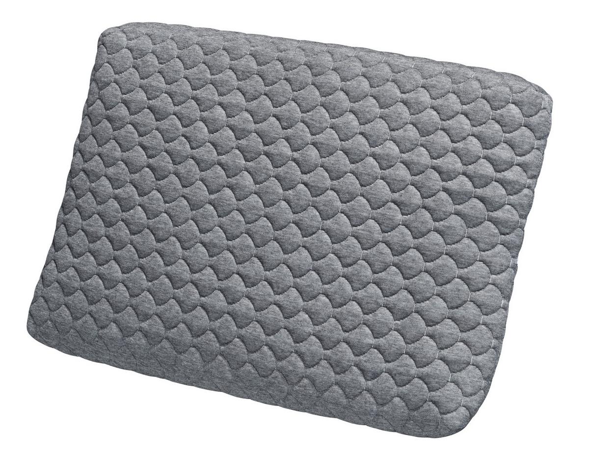 ŠIJOVÝ VANKÚŠ CUREM BLUES 40X60X8 - biela, Modern, textil (40/60/8cm)