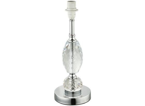 Noha Stolovej Lampy Matilde - chrómová, Romantický / Vidiecky, kov/sklo (35cm) - Modern Living Noha Stolovej Lampy Matilde - chrómová, Romantický / Vidiecky, kov/sklo (35cm) - Modern Living