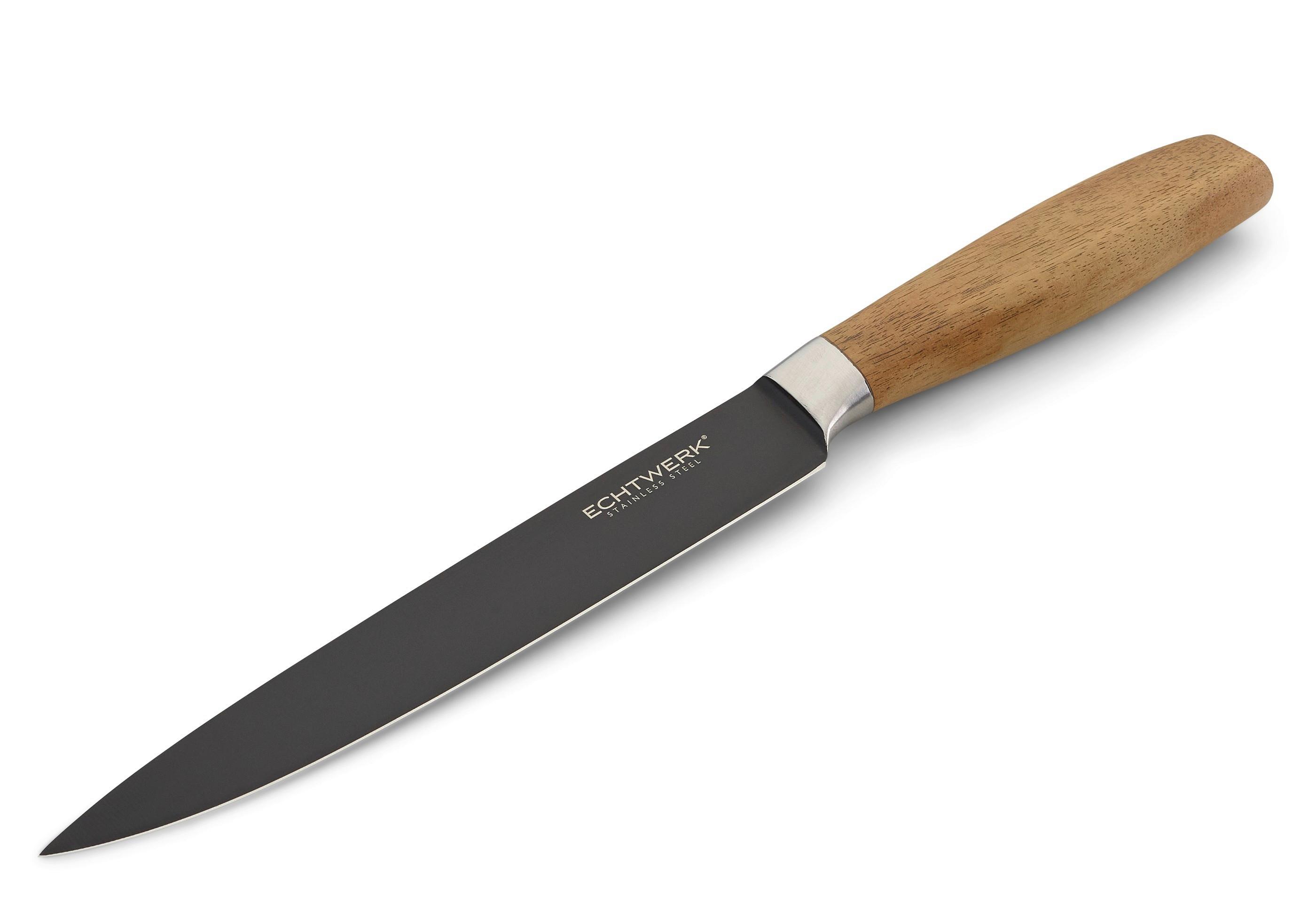 Schinkenmesser Edelstahl L: 34 cm - Basics, Metall (34cm) - Echtwerk