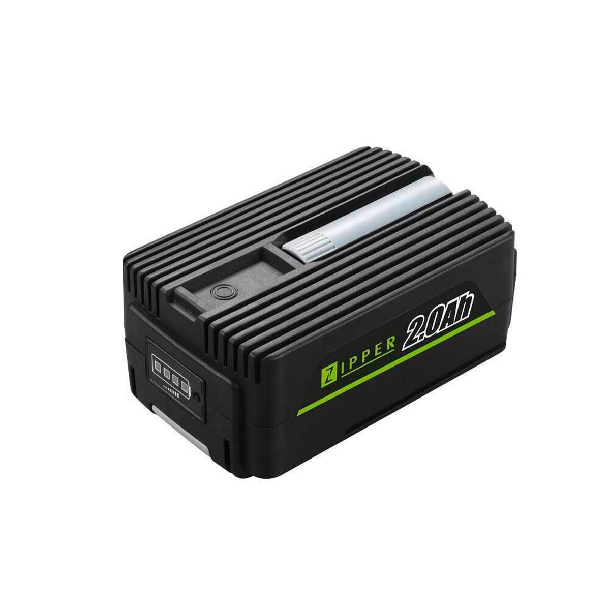Li-Ion Akku 40 V 2 Ah inkl. Akkustandsanzeige - Grün, Basics (7,5/11/17,5cm) - Zipper