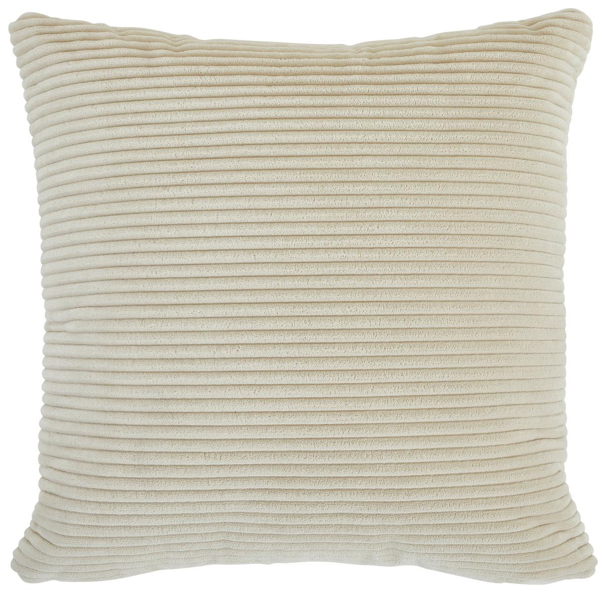 Ecksofa Pearl - Beige/Schwarz, Design, Textil (196/303cm) - Livetastic