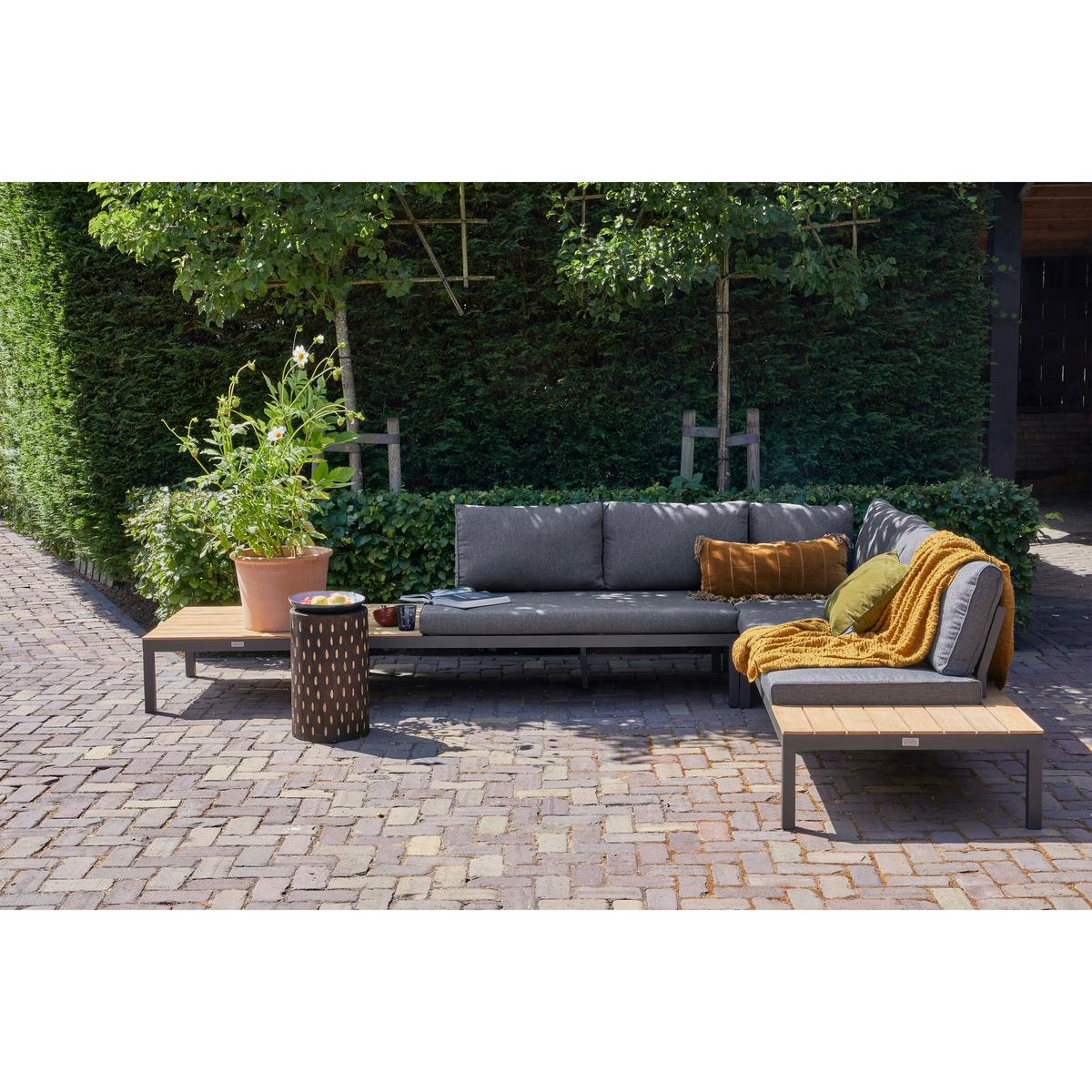 Hocker Perry Dunkelbraun B: 30cm - Dunkelbraun, Design, Holz (30/49/30cm) - Livetastic