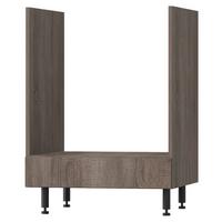 Alsószekrény Corina 2 - tölgyfa, Modern, műanyag/faalapú anyag (60/82,4/58cm)