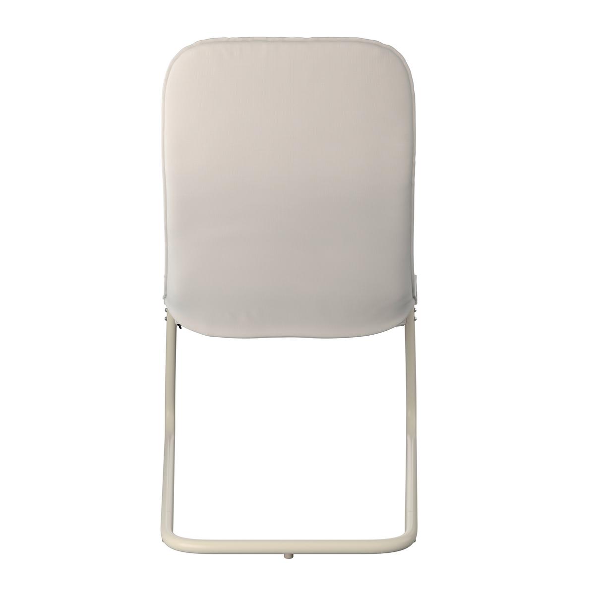 Dining-loungeset San Jose - Beige/Weiß, MODERN, Textil/Metall (67,5/45/106,5/45cm) - Beldano