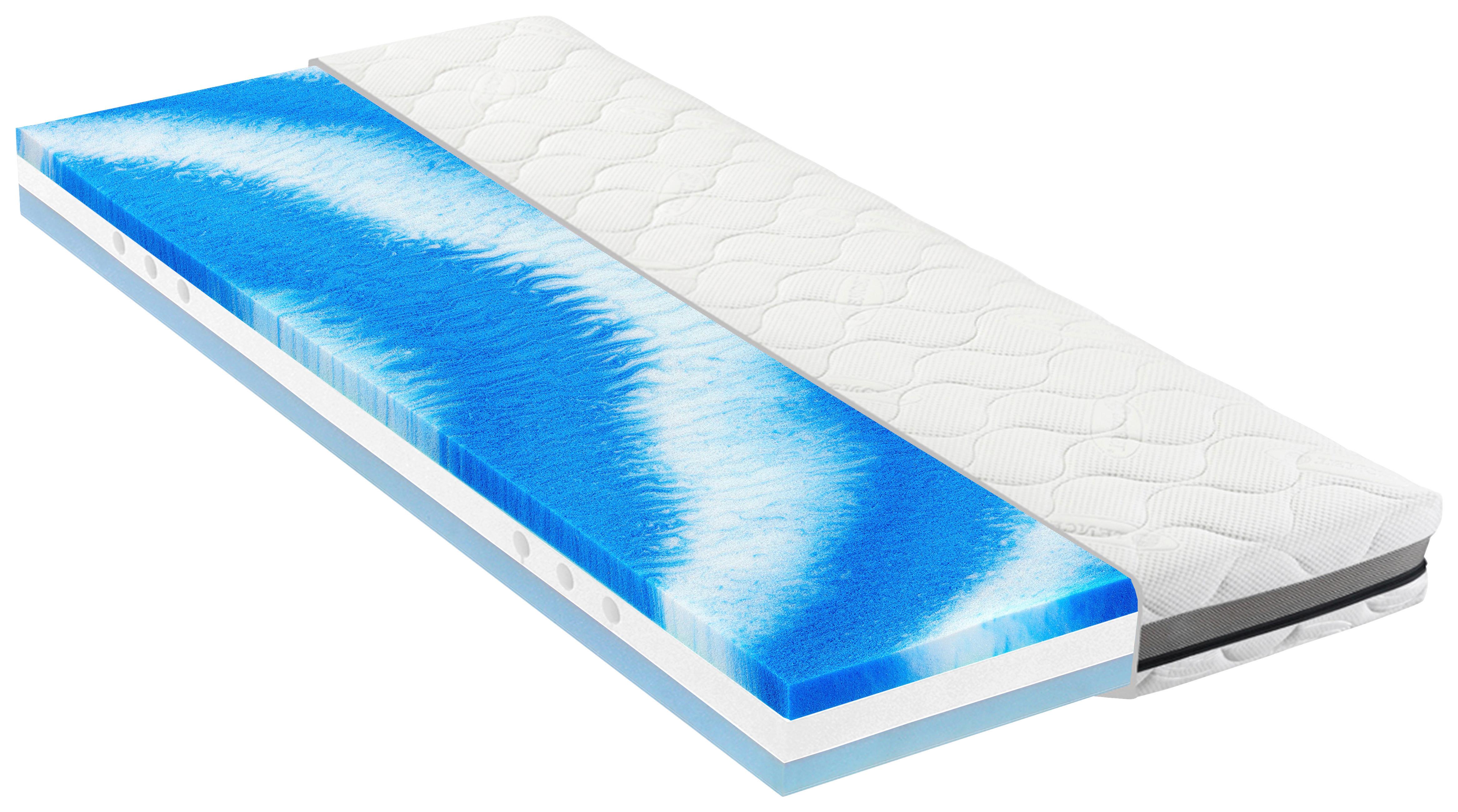 Matrac GELTECH BRAVURA 90/200cm, H2/H3 - biela, textil (90/200cm) - Primatex