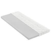 Vrchný matrac HARD BAMBOO 7 140x200 cm - biela, Modern, textil (140/200cm)