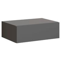 Nachkästchen Graphitfarben H: 14 Cm Tajo - Graphitfarben, MODERN, Holzwerkstoff (42/14/30cm) - Livetastic