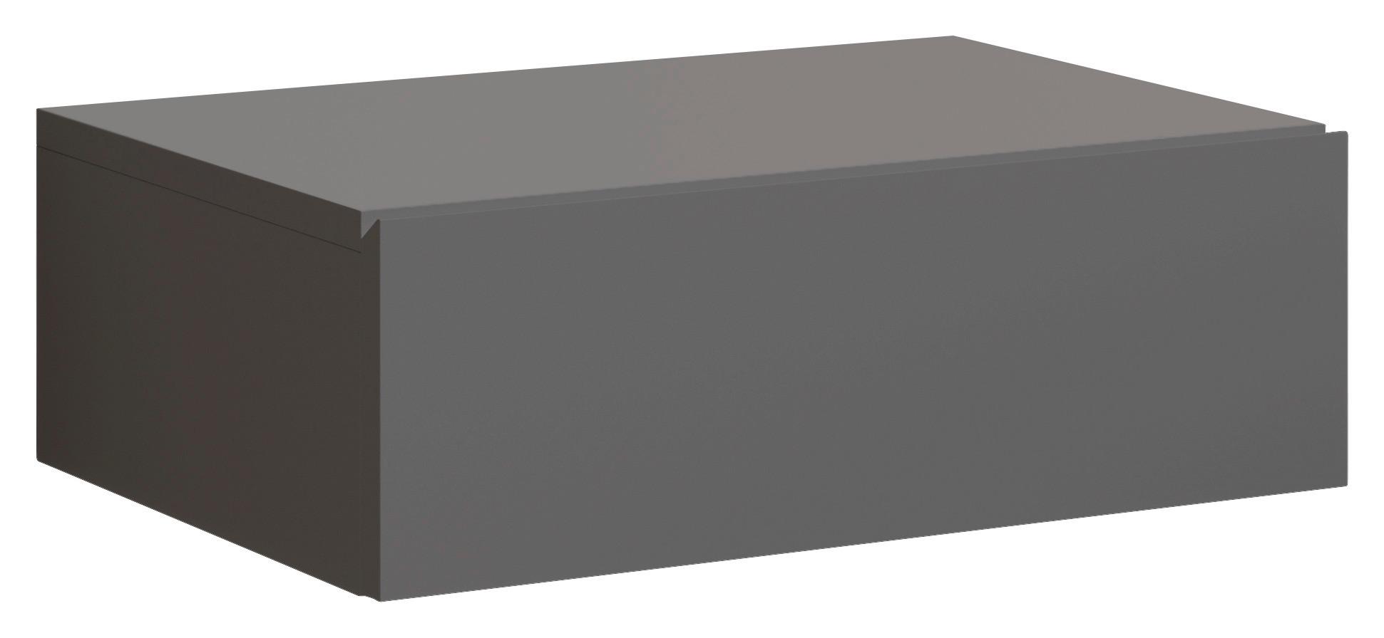 Nachkästchen Graphitfarben H: 14 cm Tajo