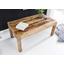 Couchtisch Rustica L: ca. 110 cm - Braun, Design, Holz (110/60/47cm) - Carryhome Couchtisch Rustica L: ca. 110 cm - Braun, Design, Holz (110/60/47cm) - Carryhome