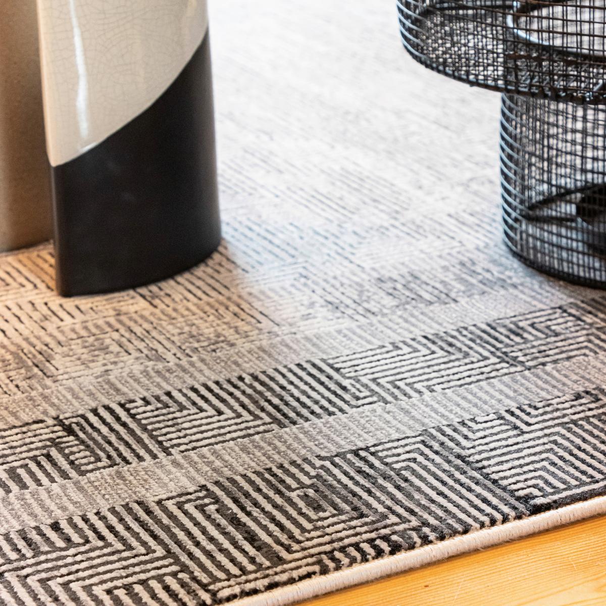 Webteppich My Eden Of Obsession - Beige/Grau, Design, Textil (120/170cm) - Obsession