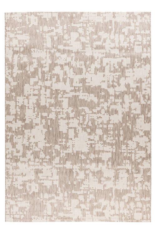 Flachwebteppich My Tallinn 542 - Taupe, Design, Textil (80/150cm) - Obsession
