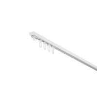 Függönysín Kb. 240cm - fehér, Konventionell, fém (240cm) - Ondega