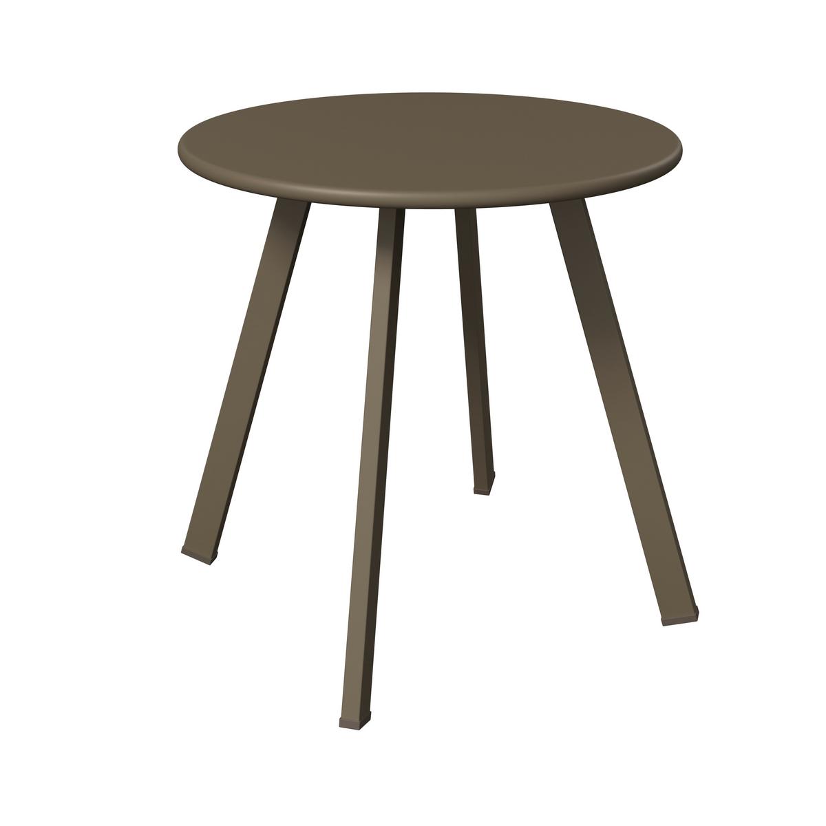 Balkonset Memphis - Braun, MODERN, Textil/Metall (87,5/78,5/61cm) - Beldano