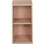Polc Box - tölgy színű, modern, faanyagok (23/46/25cm)