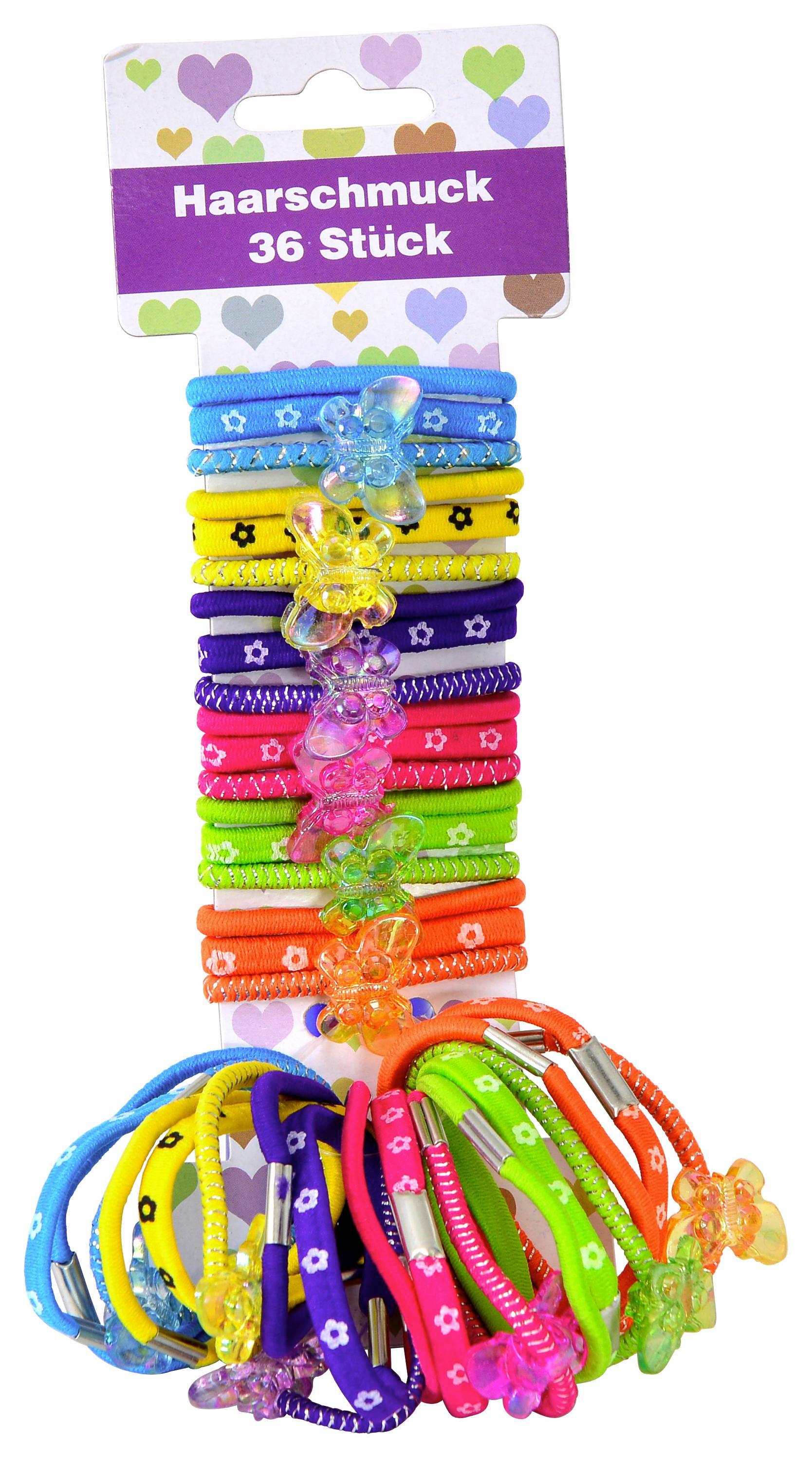 Haarbandset Fina - Multicolor, Textil/Metall