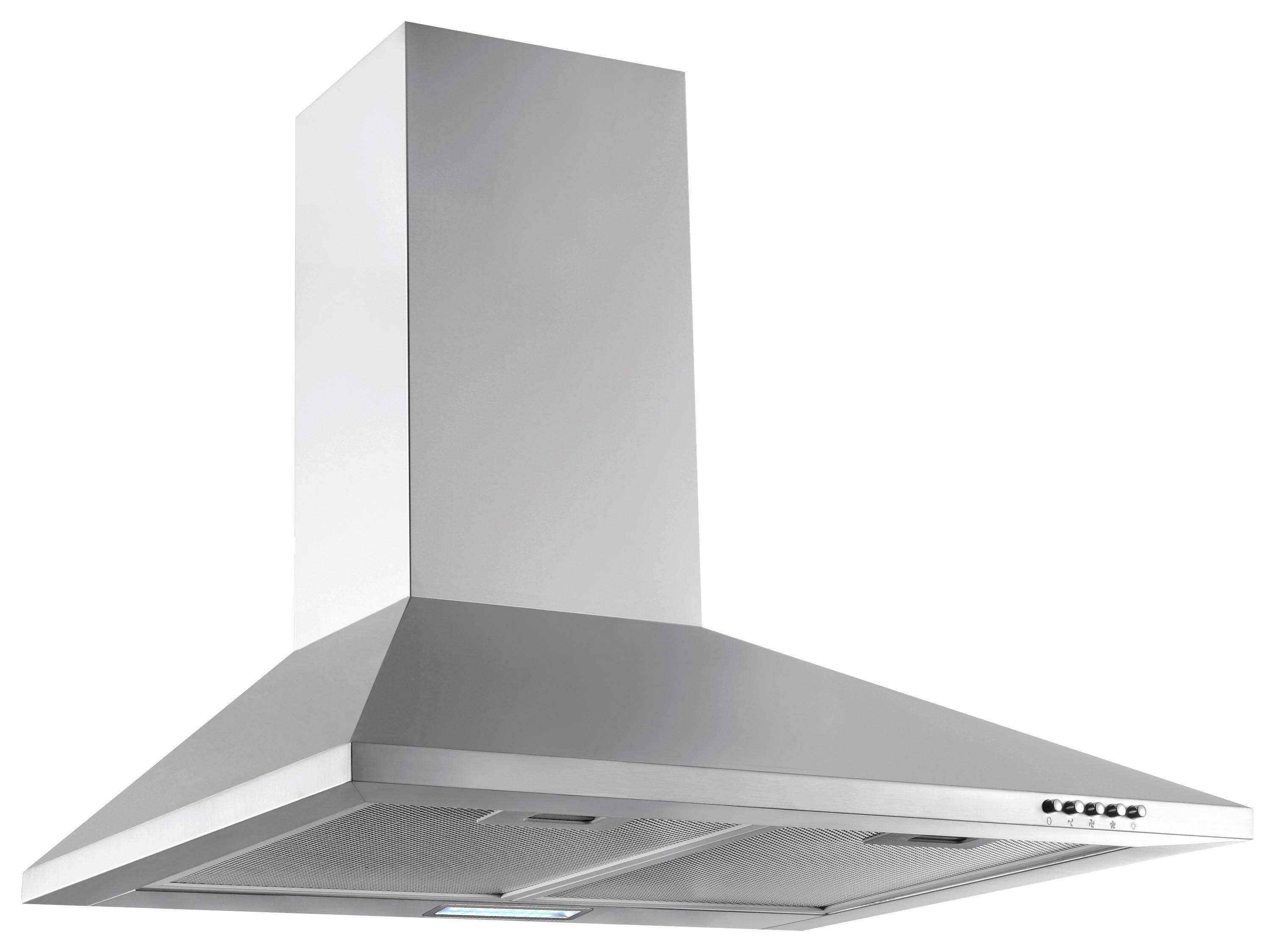 Küchenzeile Economy mit Geräten 210 cm Weiß/Nussbaum Dekor - Nussbaumfarben/Weiß, Basics, Holzwerkstoff (210cm) - Respekta