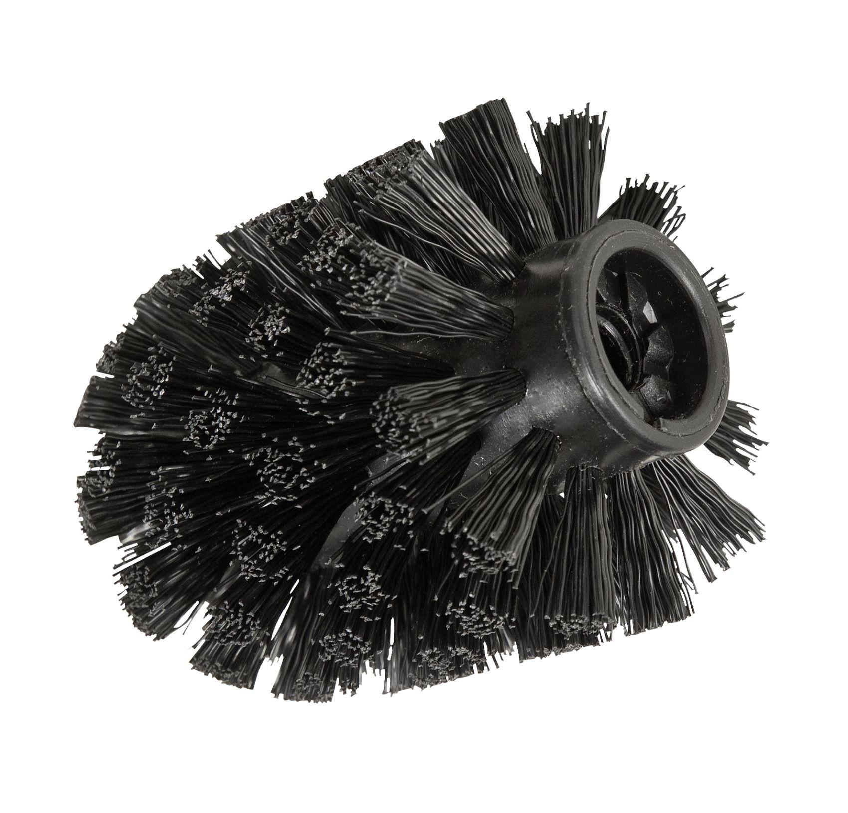 Ersatzbürste Ersatzbürste Schwarz 19786100 - Schwarz, KONVENTIONELL, Kunststoff (8cm) - Wenko