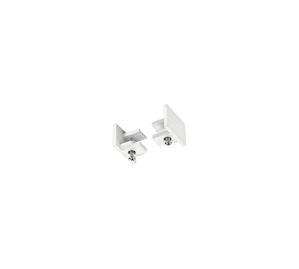 Schienensystem Duoline Endkappe 703031 Weiß