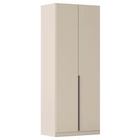Šatní skříň Alabama Super ALABAMA-SUPER - barvy hliníku/šampaňská, Trend, kompozitní dřevo (91/229/54cm)