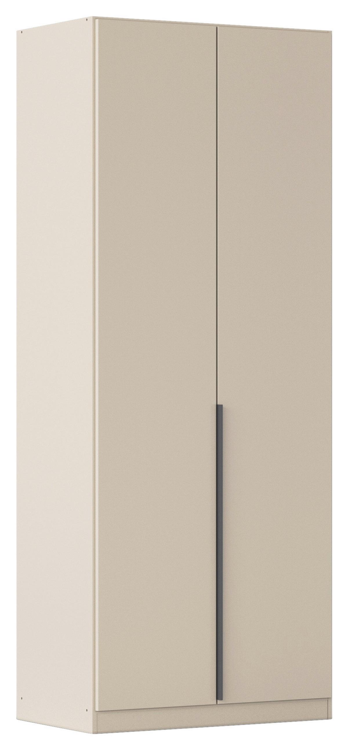 Šatní skříň Alabama Super ALABAMA-SUPER - barvy hliníku/šampaňská, Trend, kompozitní dřevo (91/229/54cm)