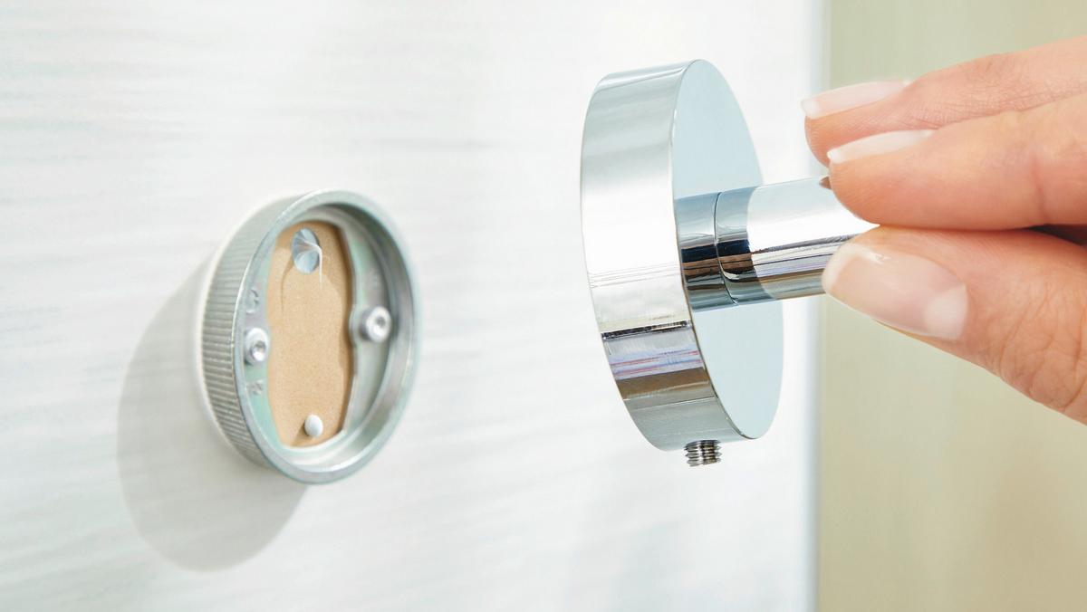 Toilettenpapierhalter Smooz Chromfarben B: 14 Cm - Chromfarben, Trend, Metall (14/10/5cm) - Tesa