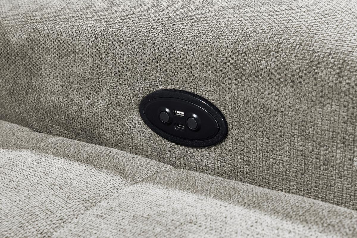 Ecksofa Rockdale Taupe S: 200x282 Cm - Taupe/Schwarz, KONVENTIONELL, Textil (200/282cm) - MID.YOU