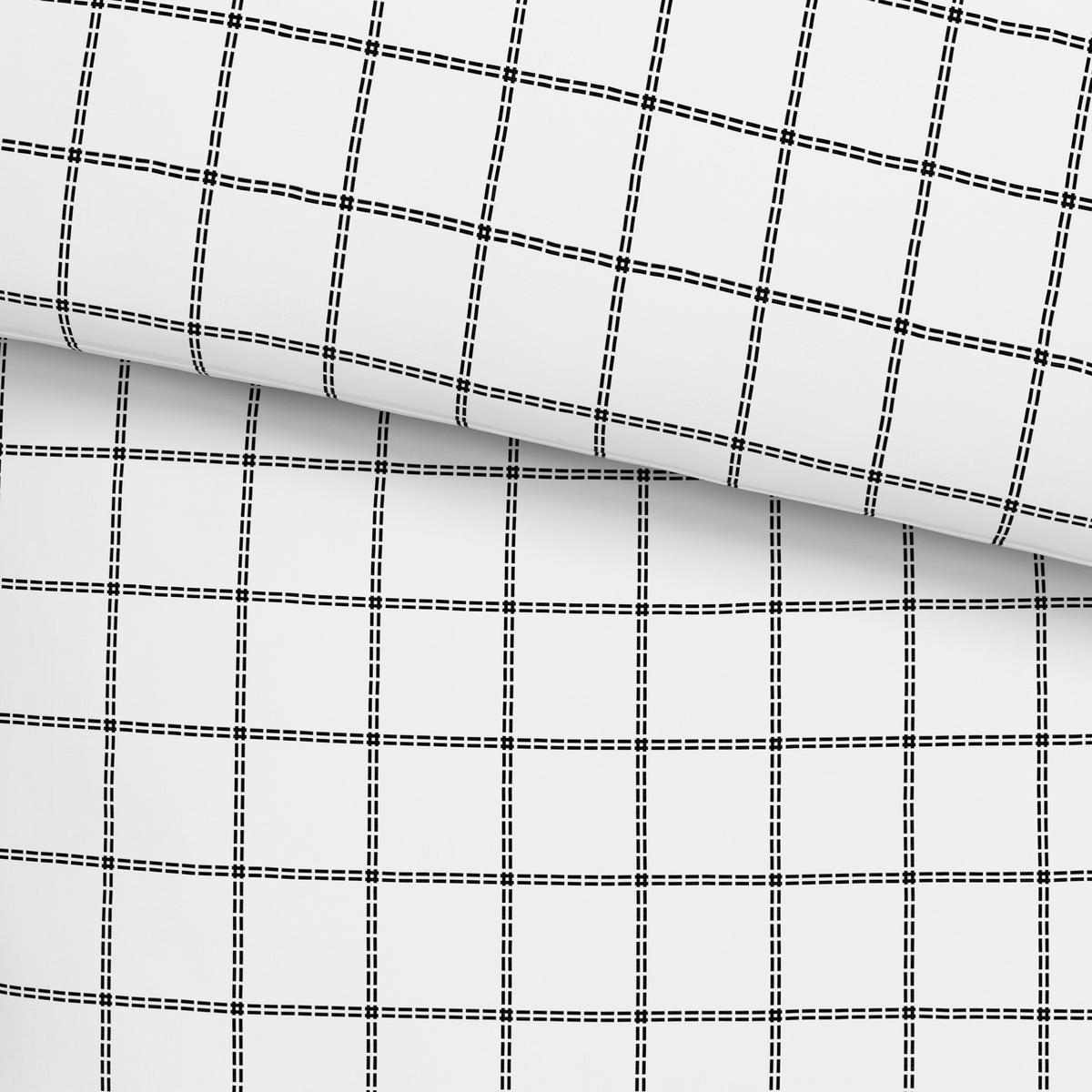 Renforce Bettwäsche 140x200 Cm Valentina Baumwolle Weiß - Weiß, MODERN, Textil (140/200cm) - Luca Bessoni