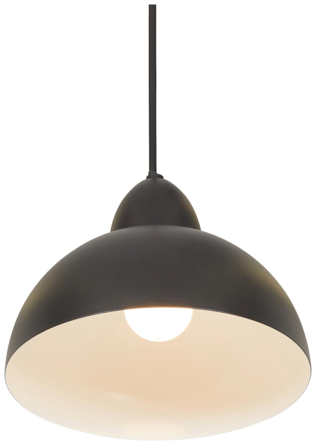 ZÁVĚSNÉ SVÍTIDLO MICHAEL - bílá/černá, Moderní, kov/plast (20/100cm) - Mömax