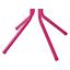 Kinder-Gartentisch Melanie I - Pink, KONVENTIONELL, Kunststoff/Metall (50/48cm) - Ombra Kinder-Gartentisch Melanie I - Pink, KONVENTIONELL, Kunststoff/Metall (50/48cm) - Ombra