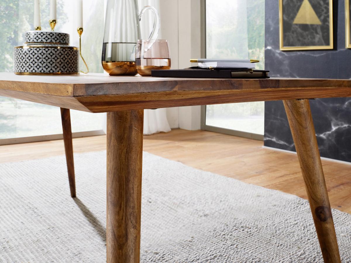 Esstisch Wl1.964 - Sheeshamfarben, Design, Holz (160/80/76cm) - MID.YOU
