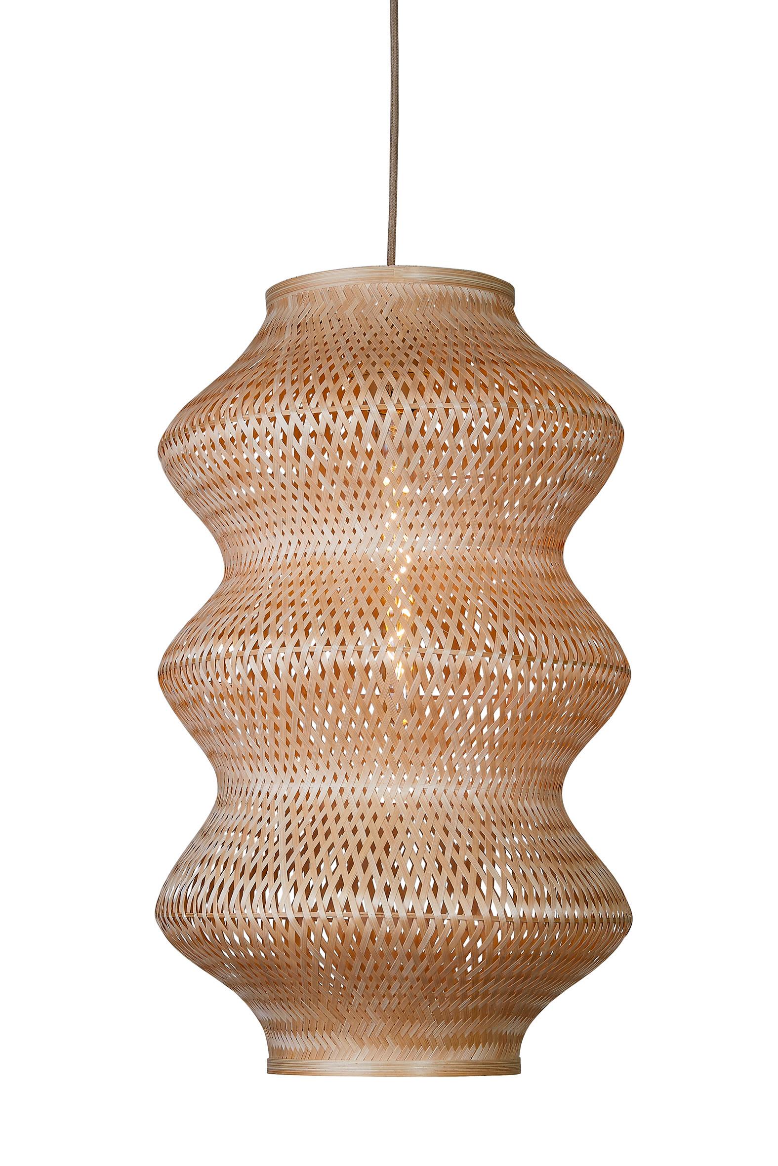 Hängeleuchte Barbados - Naturfarben, Basics, Naturmaterialien (40/67cm) - Good & Mojo