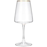 Vörösboros Pohár Szett Winona 3db - aranyszínű/átlátszó, Basics, üveg (6.5/22.5cm) - Luca Bessoni