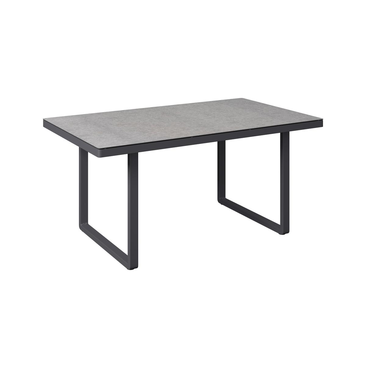 TERASOVÁ SEDACÍ SOUPRAVA CASA BLANCA - světle šedá/přírodní barvy, Moderní, kov/textil