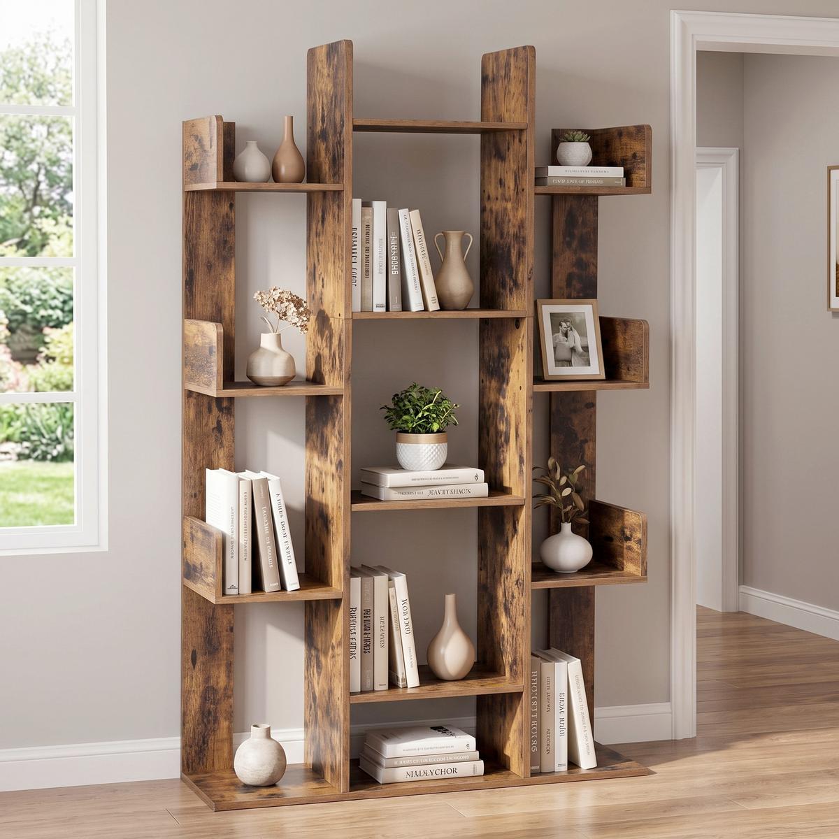 REGAL Iron B: 86 cm Braun - Braun, Basics, Holzwerkstoff (86/140/25cm) - Boxxx