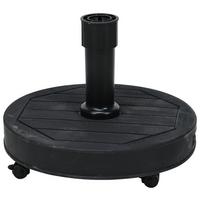 Schirmständer Kunststoff/Beton für DM 48,5 cm Herbert - Schwarz, Basics, Kunststoff (48,5cm)