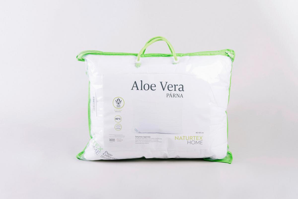 Párna Aloe Vera Kispárna - fehér, műanyag/textil (40/50cm) - Naturtex