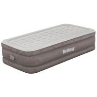 Luftbett Anita 191x97x46 cm bis 180kg, inkl. Pumpe - Braun/Grau, KONVENTIONELL, Kunststoff/Metall (191/97/46cm) - Bestway